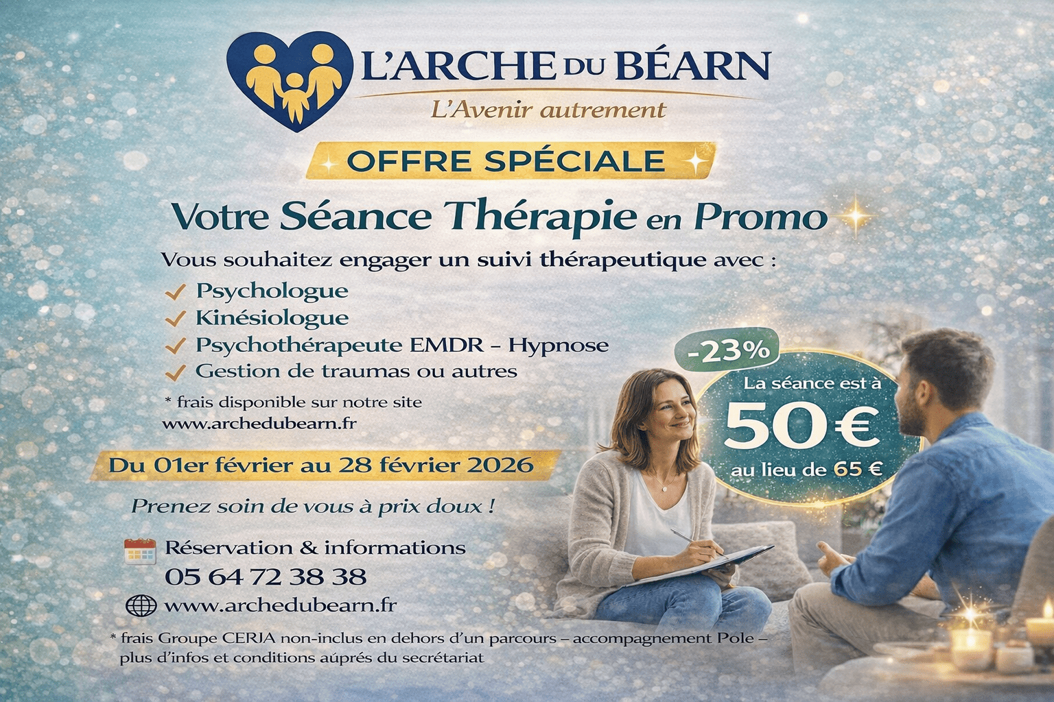 Promo de L’Arche du Béarn